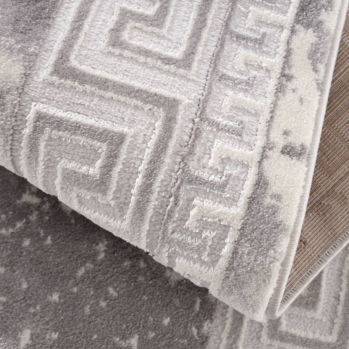 Sanat Teppich Harmony hellgrau B/L: ca. 120x160 cm