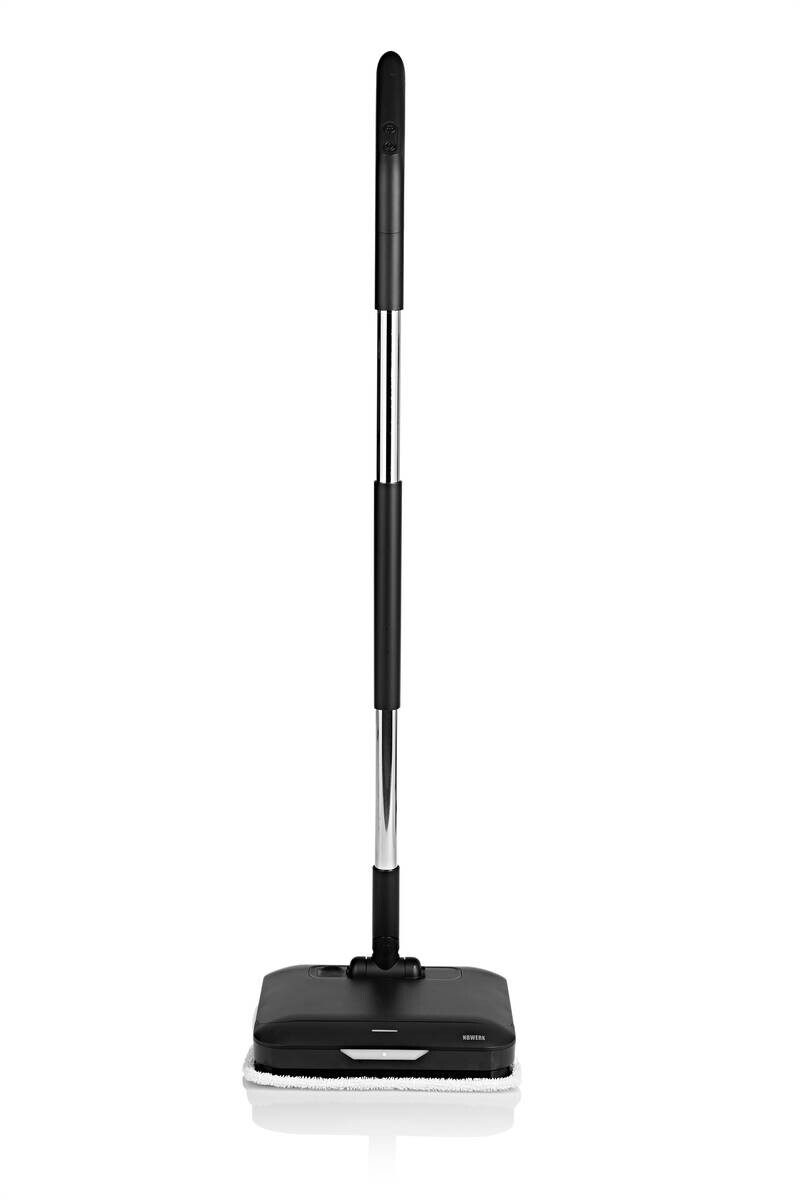 N8WERK Wischmopp schwarz Aluminium Kunststoff B/H/L: ca. 27,5x115x30,4 cm ca. 35 W