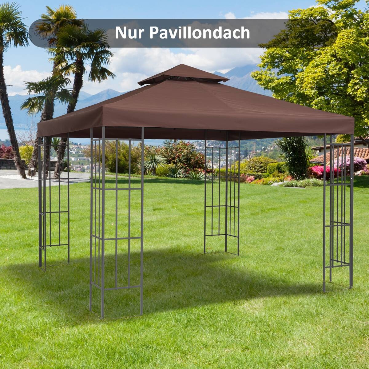 Outsunny Ersatzdach für Pavillon