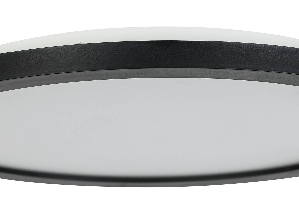 Nolo LED-Deckenleuchte Aria schwarz Kunststoff H/D: ca. 5x30 cm