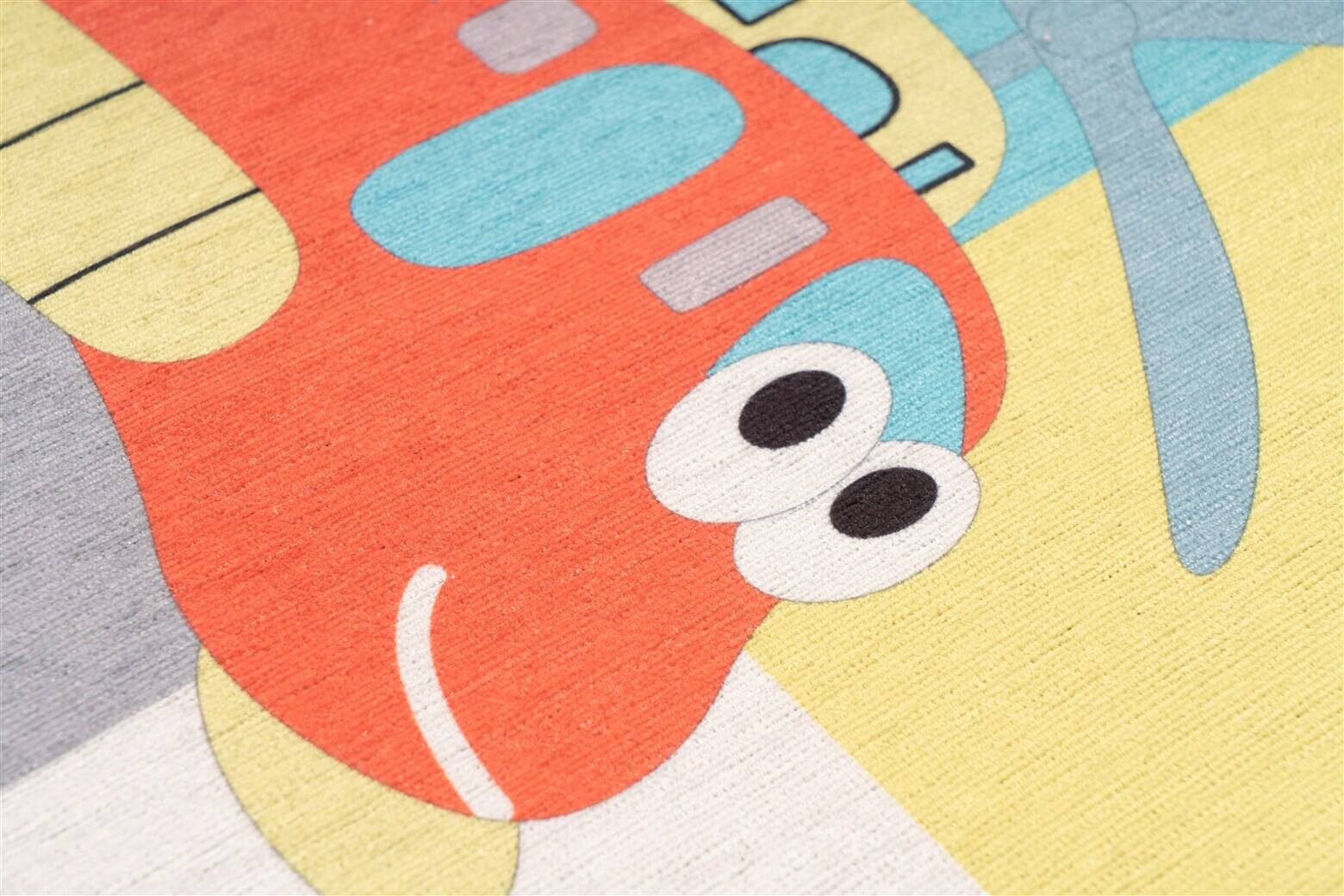 Arte Espina Flachflorteppich Playground 425 mehrfarbig B/H/L: ca. 120x0,5x180 cm