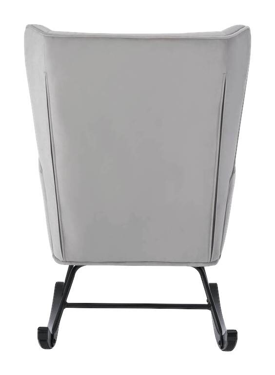 Schaukelstuhl Melorie 100 grau B/H/T: ca. 86x95x65 cm