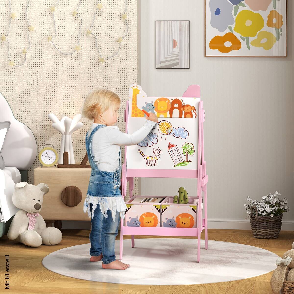 AIYAPLAY Kindertafel B/H/L: ca. 49x113x53,5 cm