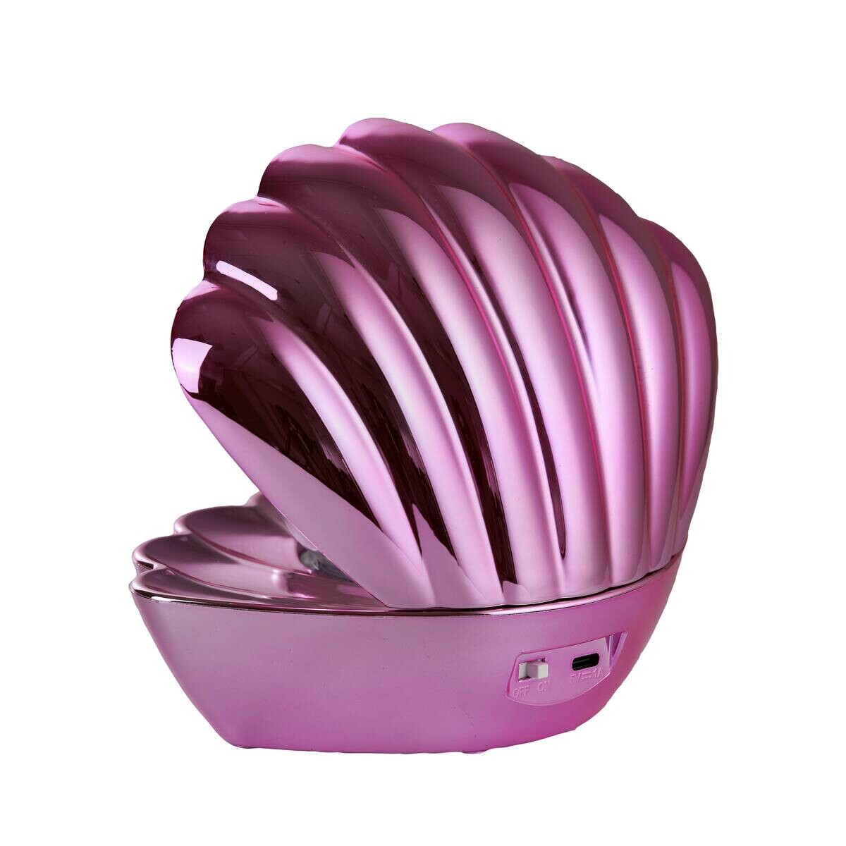 Reality LED-Tischlleuchte Shelly pink Kunststoff