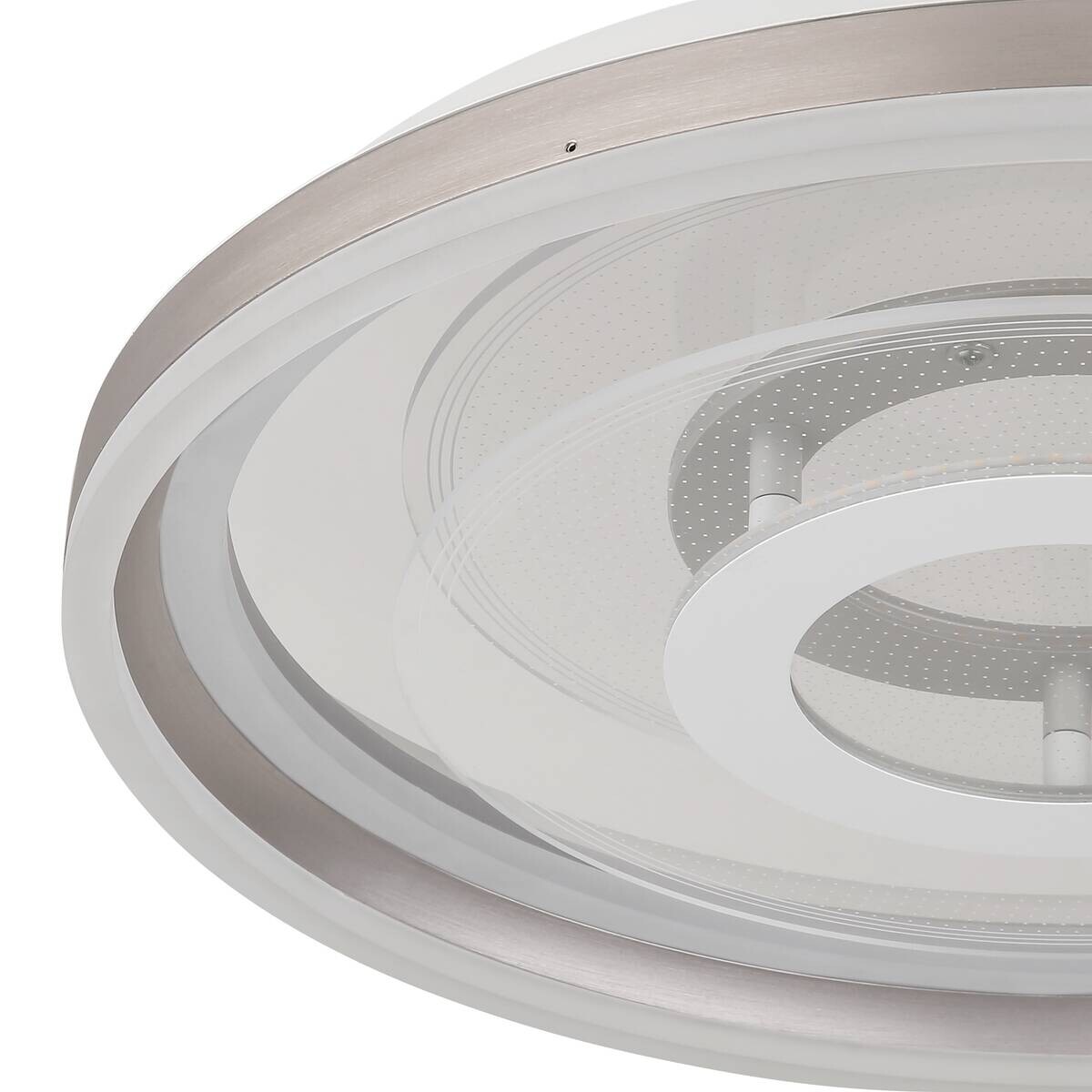 GLOBO LED-Deckenleuchte Opal Acryl Aluminium H/D: ca. 7x50 cm 1 Brennstellen