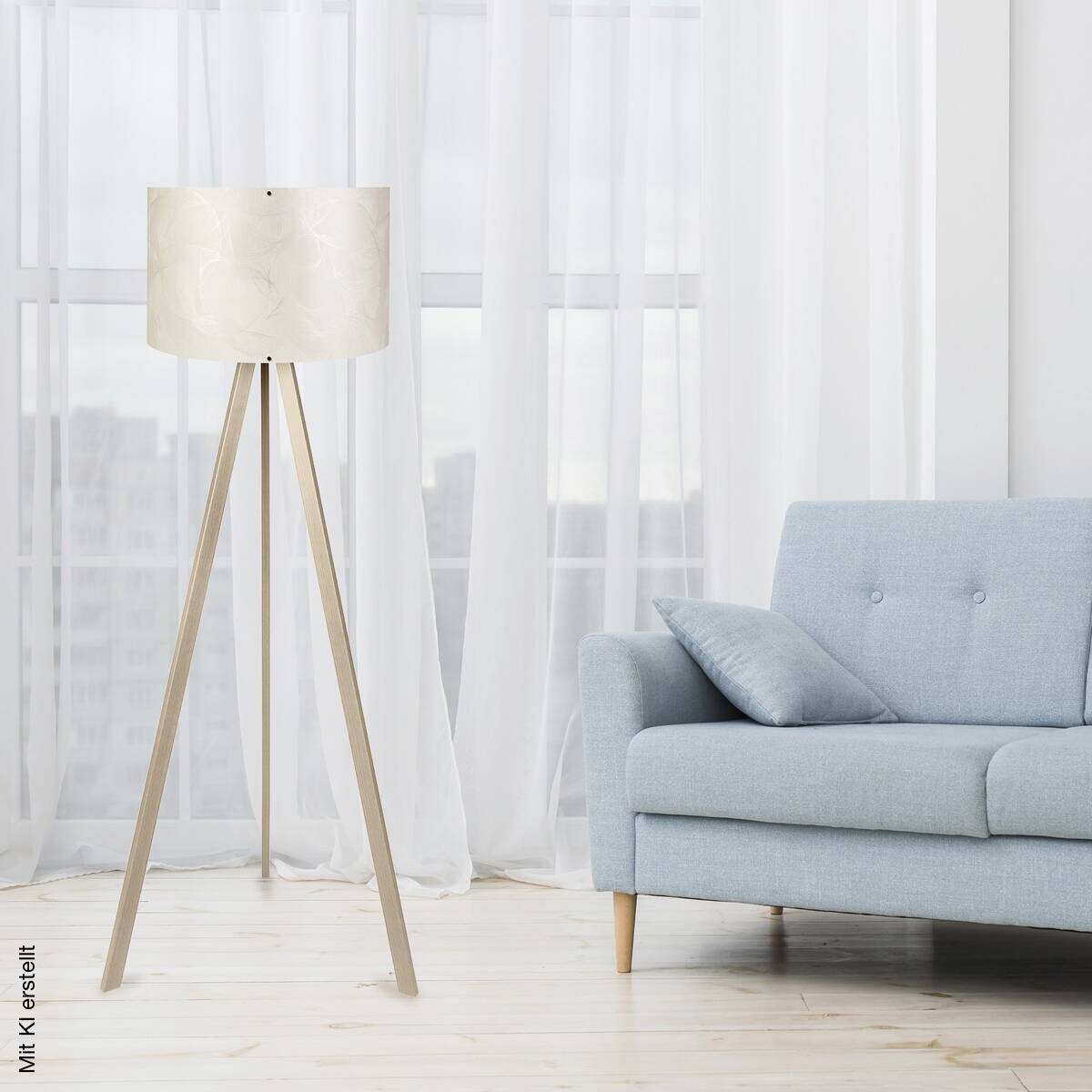 Opviq Stehlampe PVC MDF B/H/T/L/D: ca. 38x140x38x38x38 cm E27 1 Brennstellen