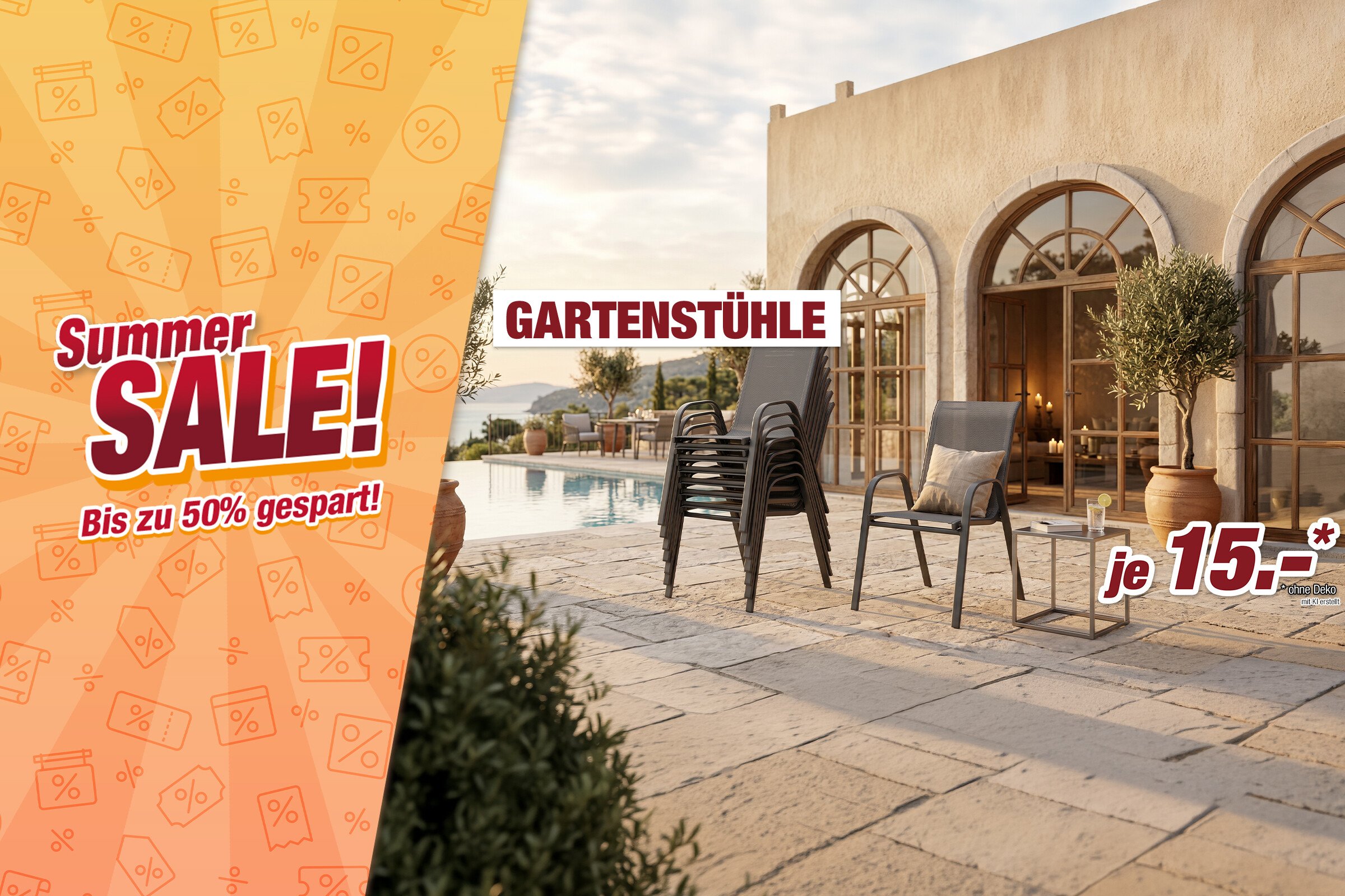 Unsere Werbe Highlights - Gartenstühle