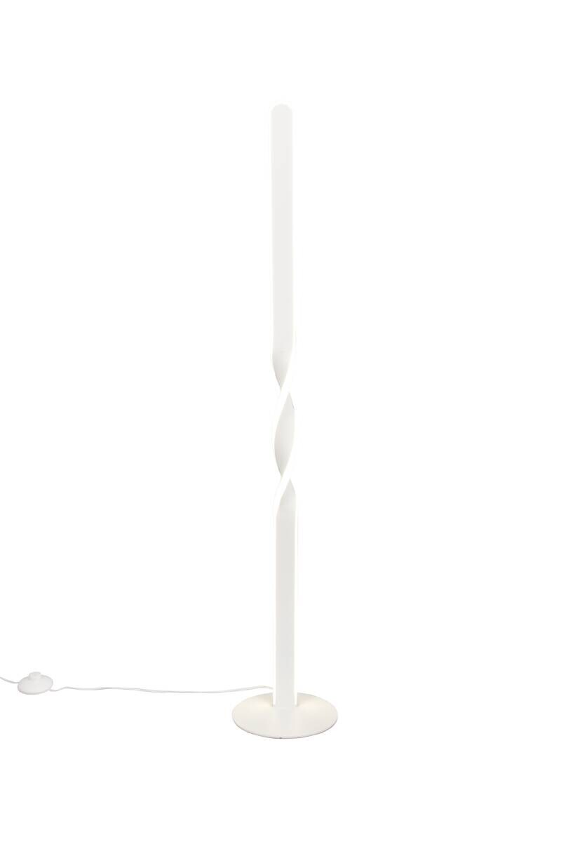 Reality Stehlampe Ginko mattschwarz Metall B/H/T: ca. 2x11x21,5 cm 1 Brennstellen
