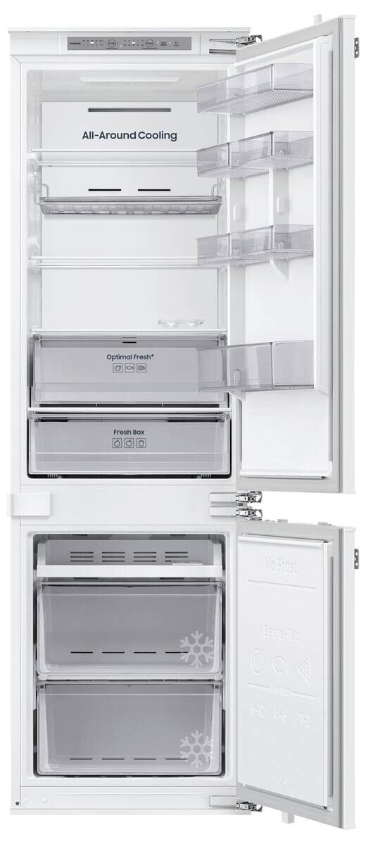 Samsung Einbaukühl-/Gefrierkombination BRB70F26CEF0EF Edelstahl B/H/T: ca. 54x177,5x55 cm