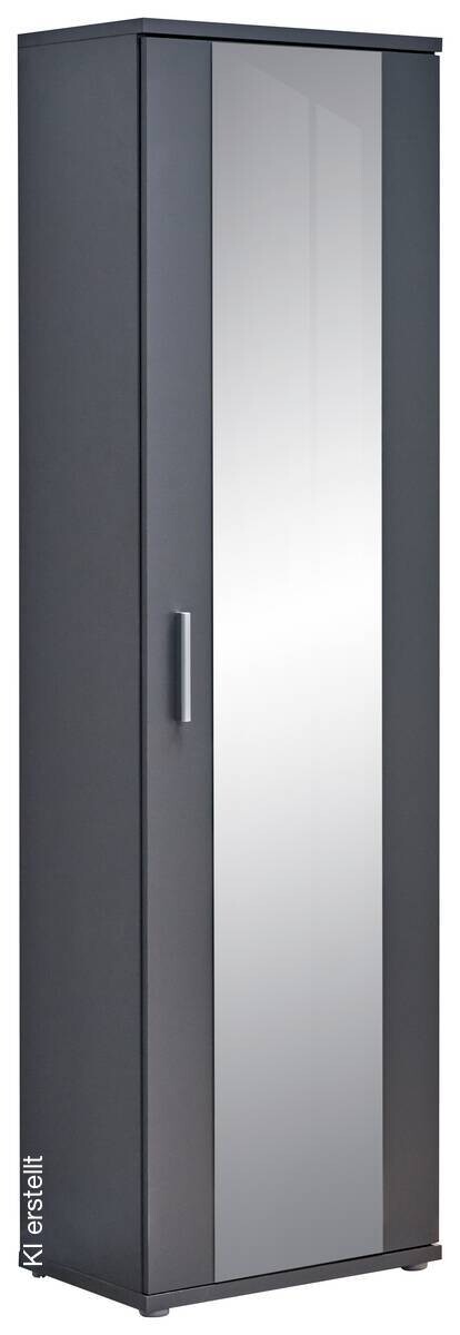 Mehrzweckschrank anthrazit B/H/T: ca. 50x179x35 cm
