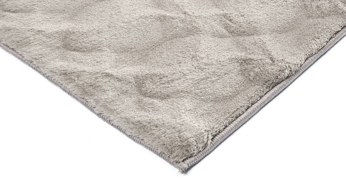 Fellimitat Diamond silber B/L: ca. 120x170 cm