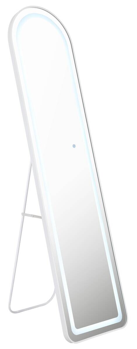 LED-Spiegel weiß B/H/L: ca. 50x160x40 cm