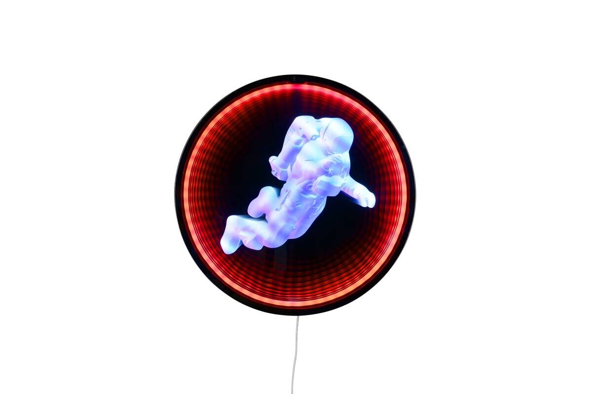 Reality LED-Wandleuchte Duke schwarz B/H: ca. 40x3 cm