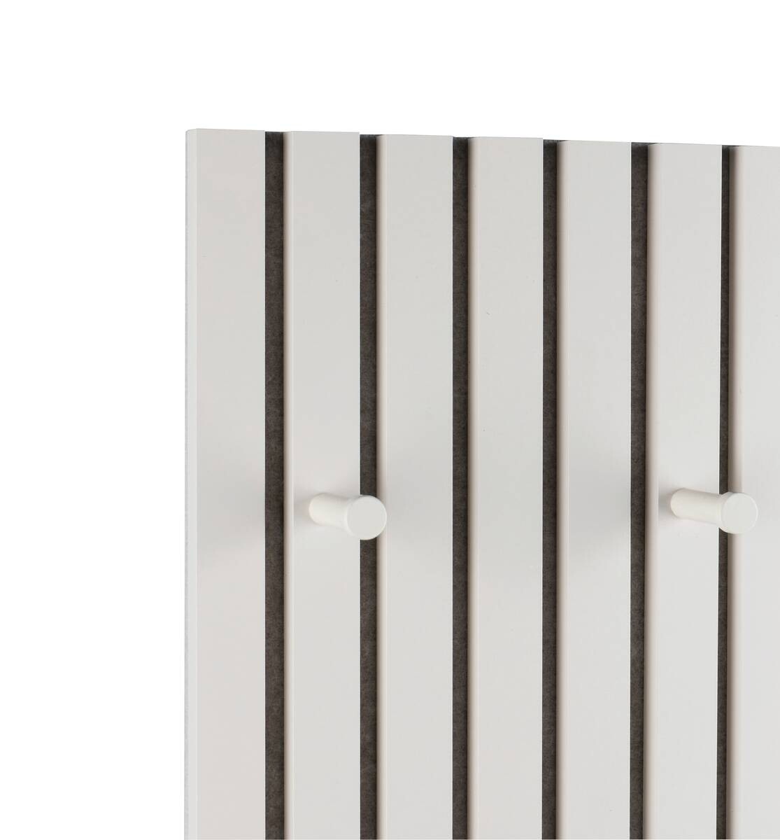 Wandpaneel Grace sand MDF Filz B/H/T: ca. 25x160x7 cm