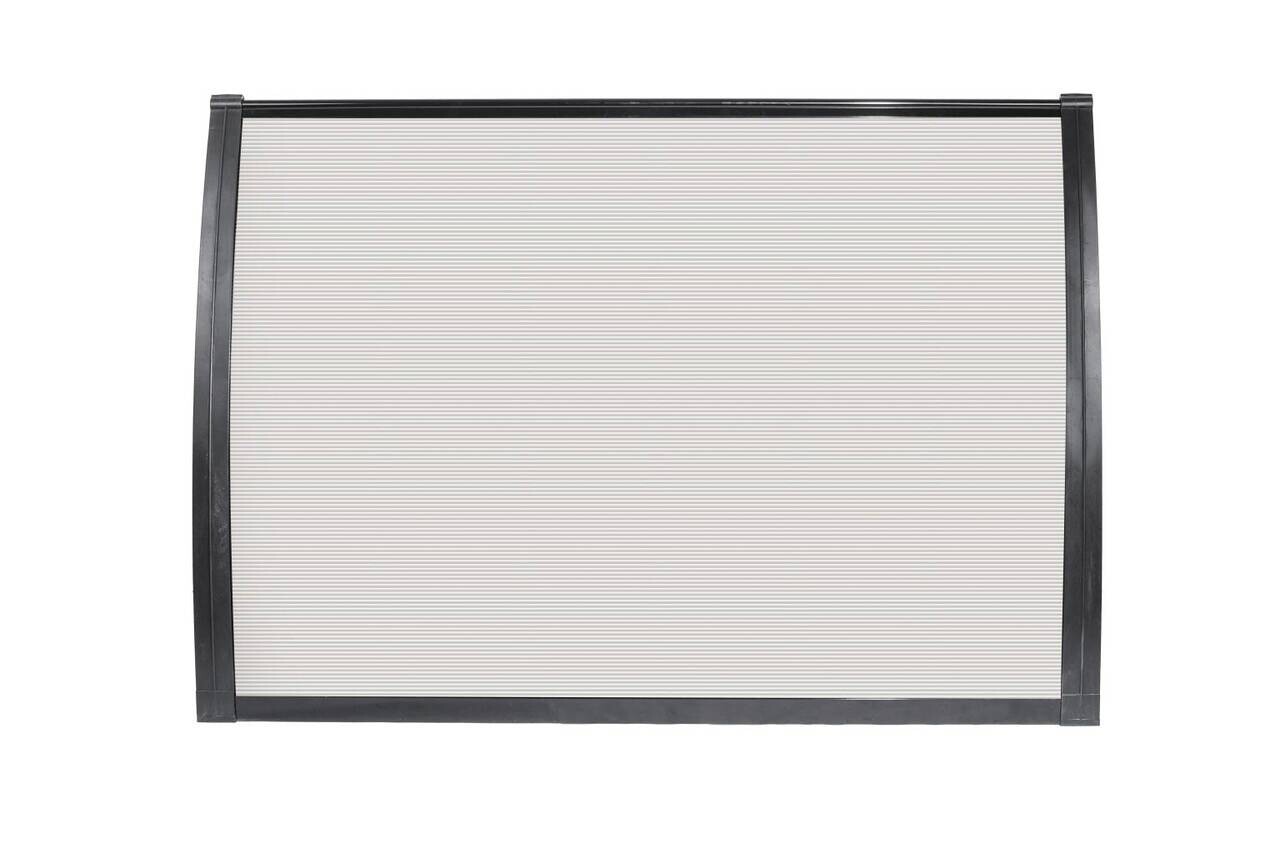 Brosplast Vordach Crocus transparent B/H/T: ca. 120x23x80 cm