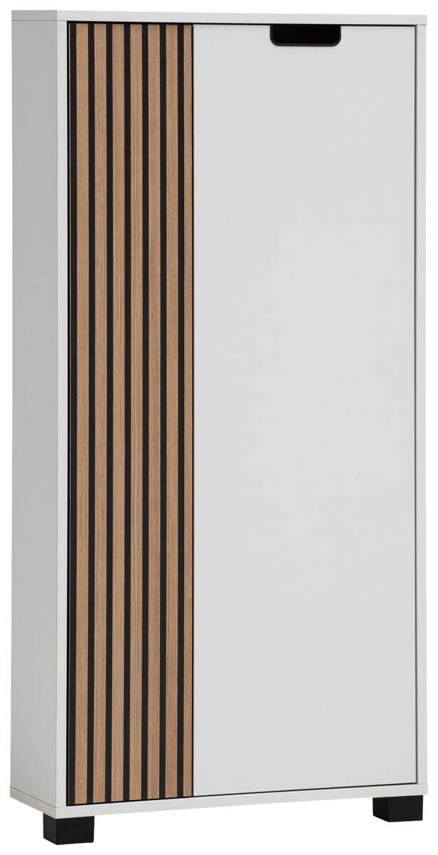 Highboard Ryker weiß matt B/H/T: ca. 59,8x124x19,55 cm