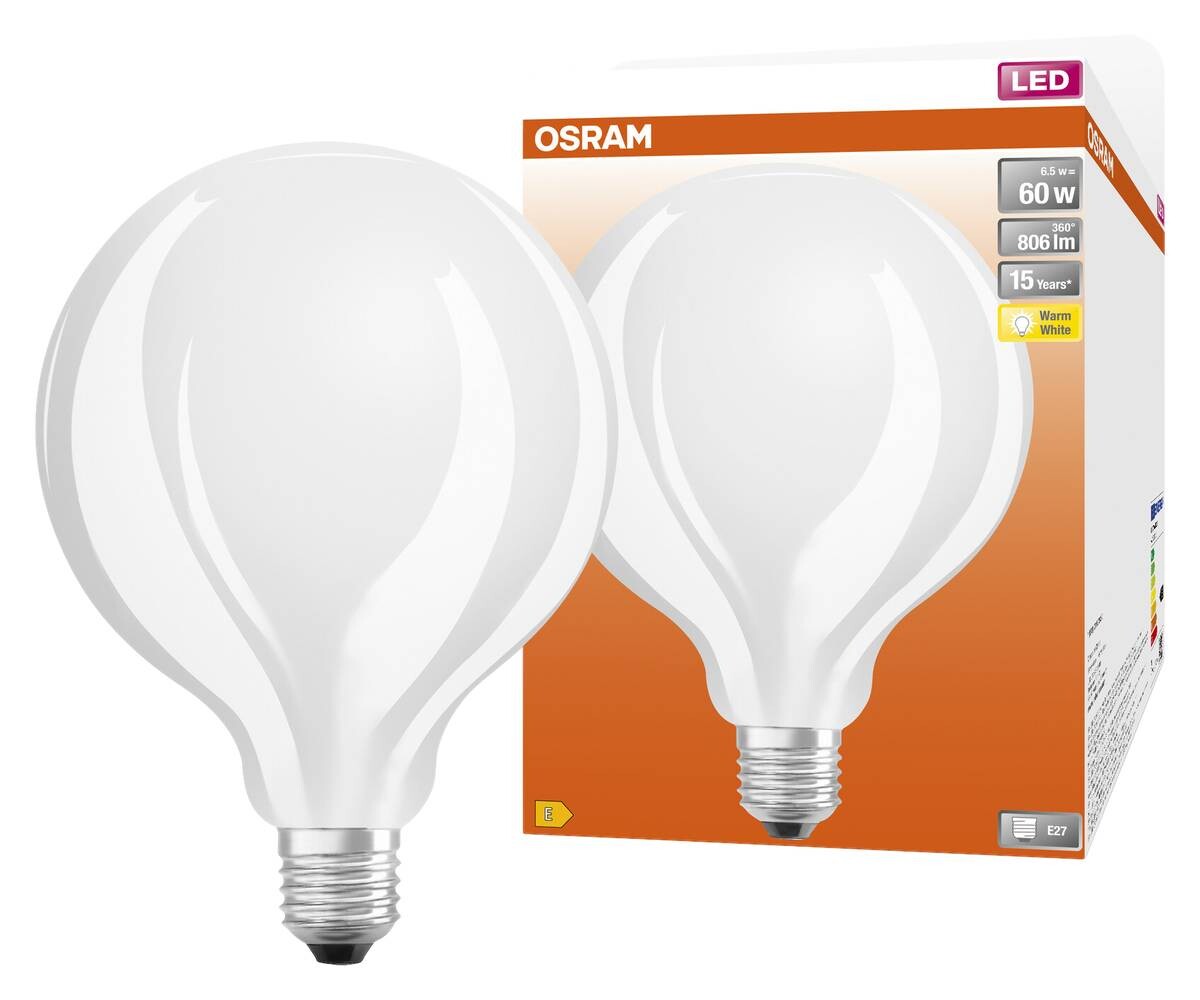OSRAM LED-Leuchtmittel Globe Classic AC32476 E27