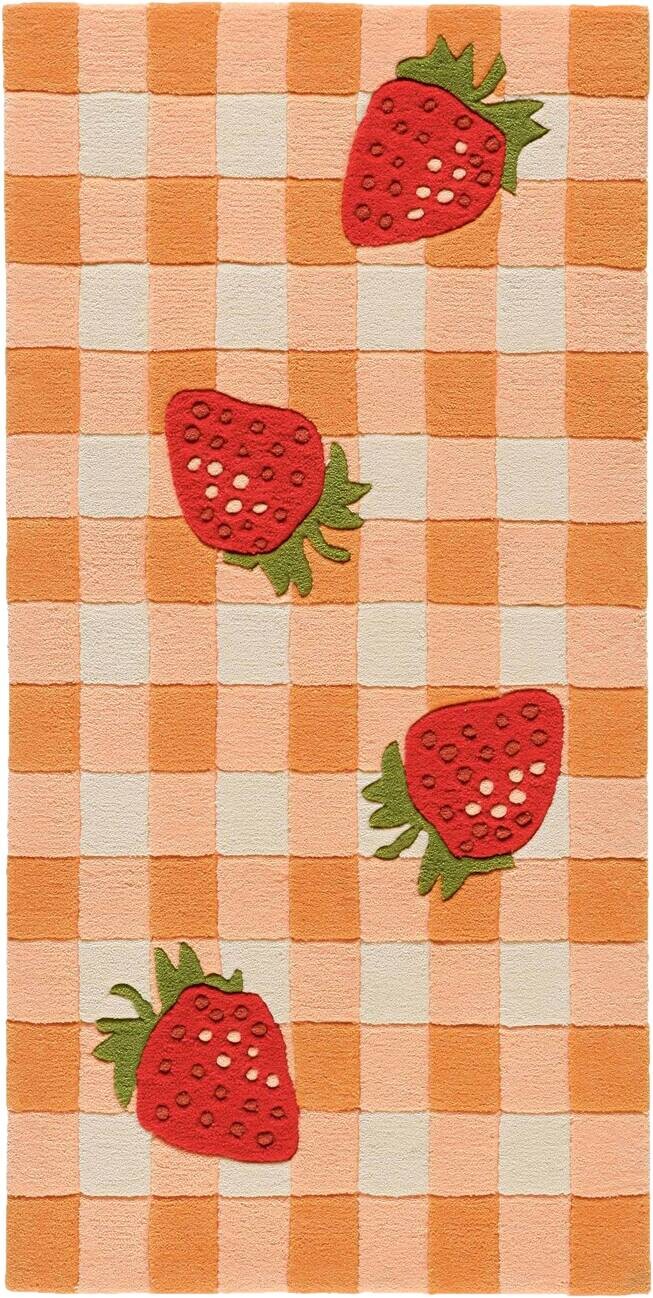 Arte Espina Kurzflorteppich Joy 996 rot B/L: ca. 70x140 cm