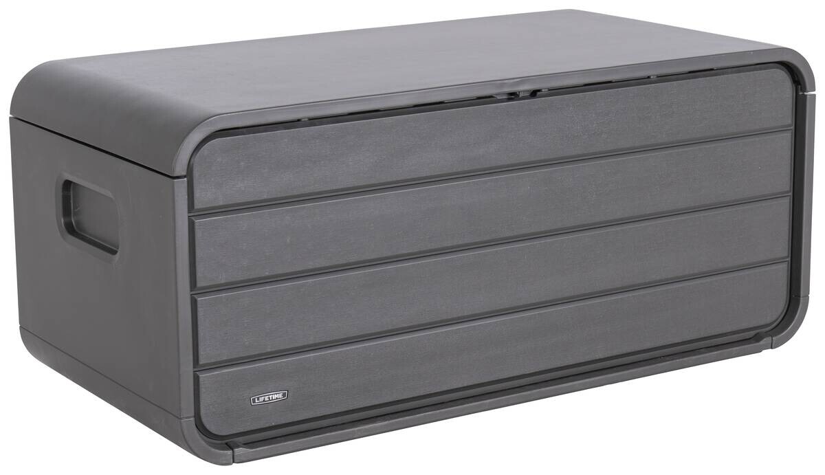 Lifetime Kissen- & Auflagenbox Space anthrazit Kunststoff B/H/L: ca. 147,1x64,5x72 cm