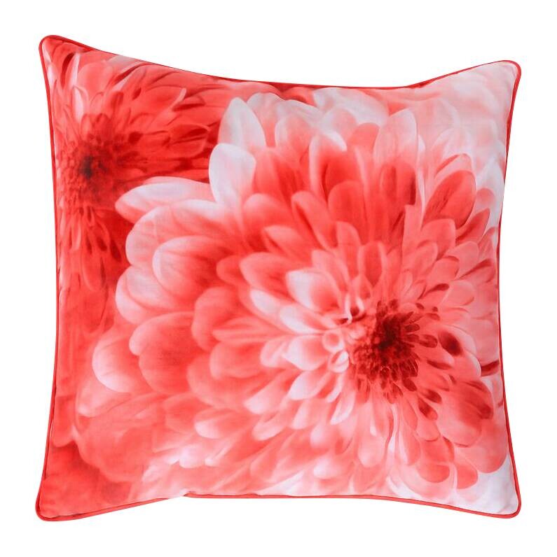 Dekokissen rot Polyester B/L: ca. 60x60 cm