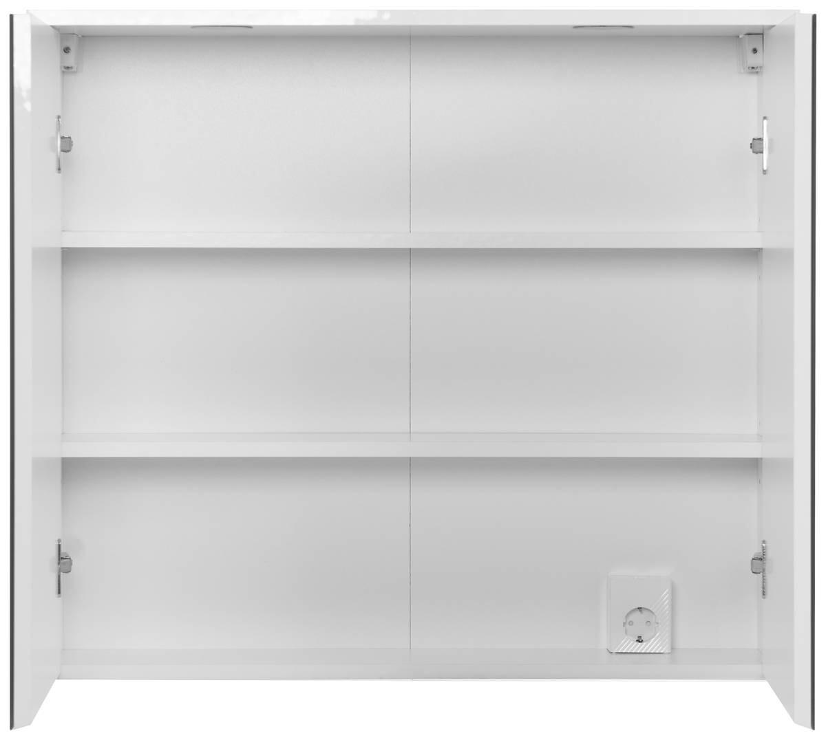 Spiegelschrank Capetown weiß B/H/T: ca. 79x71x28 cm