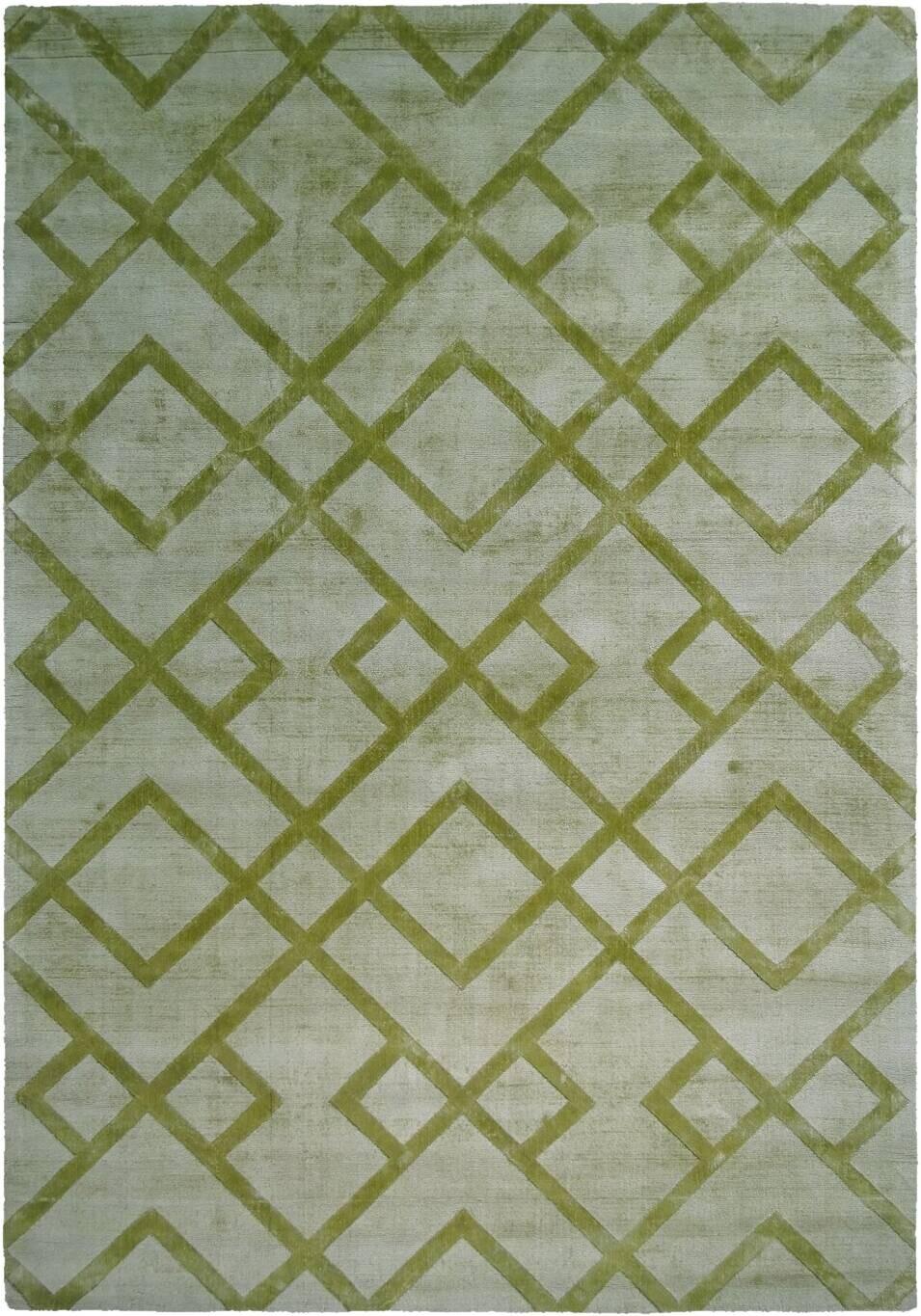 Kayoom Kurzflorteppich Luxury 310 elegant grün B/H/L: ca. 120x0,8x170 cm