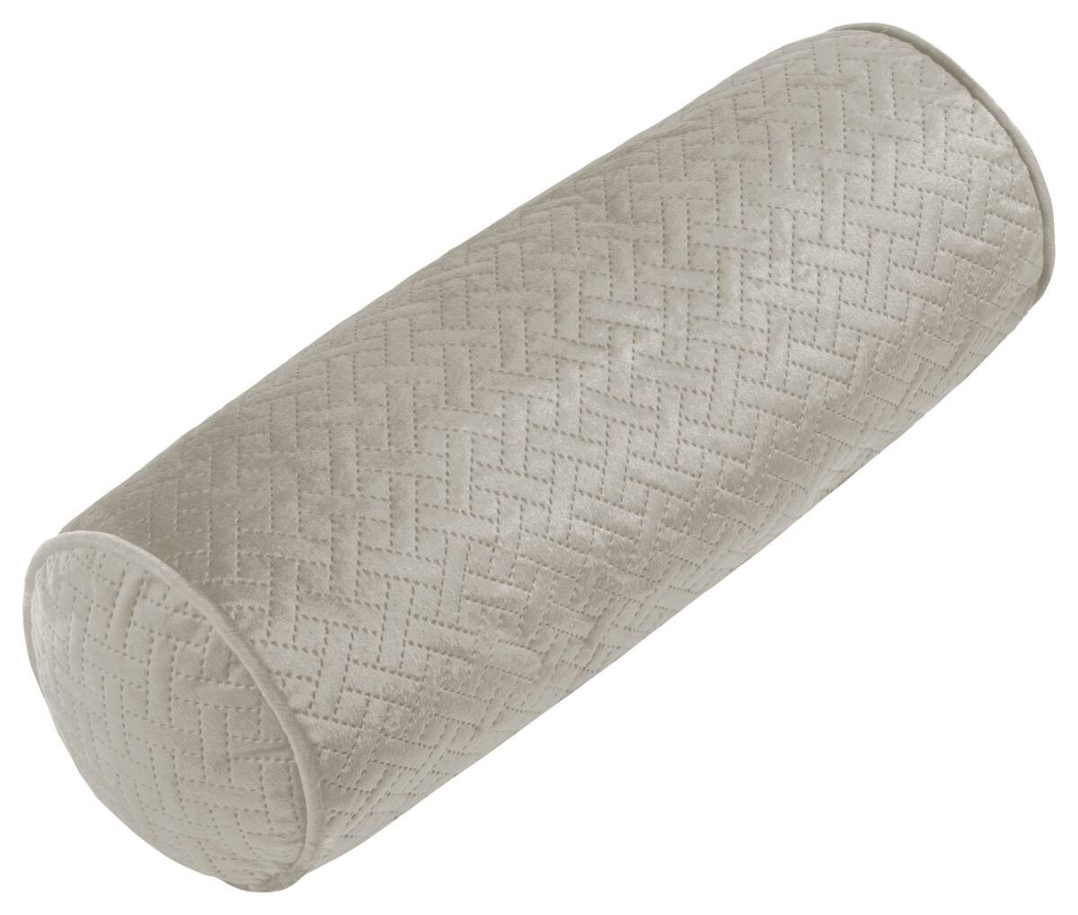 Nackenrolle Ida kitt 100% Polyester L/D: ca. 40x15 cm