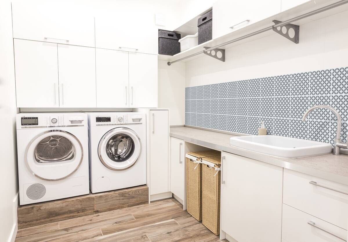 d-c-fix Wandfliese selbstklebend grau B/L: ca. 15,25x15,25 cm