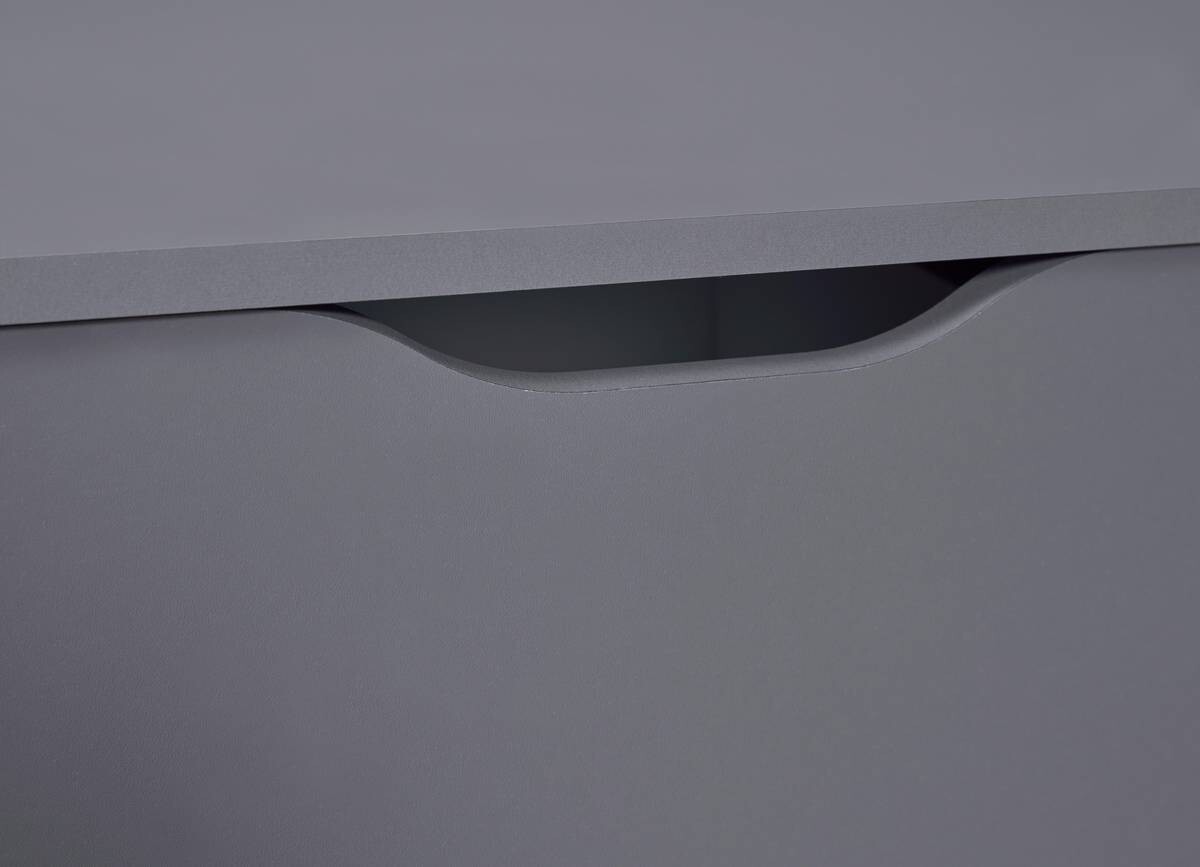 Kommode Silenzia dunkelgrau B/H/T: ca. 122x51x40 cm
