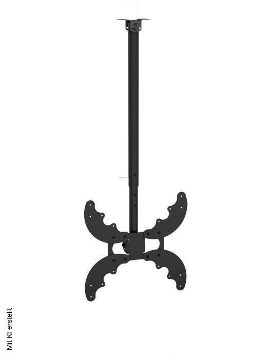 VCM Deckenhalterung Deckenhalterung schwarz