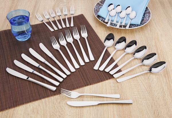 POCOline Besteckset silber Edelstahl 30 tlg.