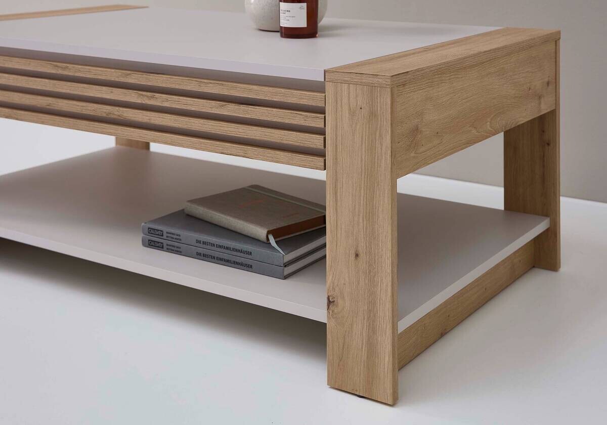 Couchtisch Felix Eiche Artisan Nachbildung Kaschmir B/H/T: ca. 110x42,5x60,2 cm