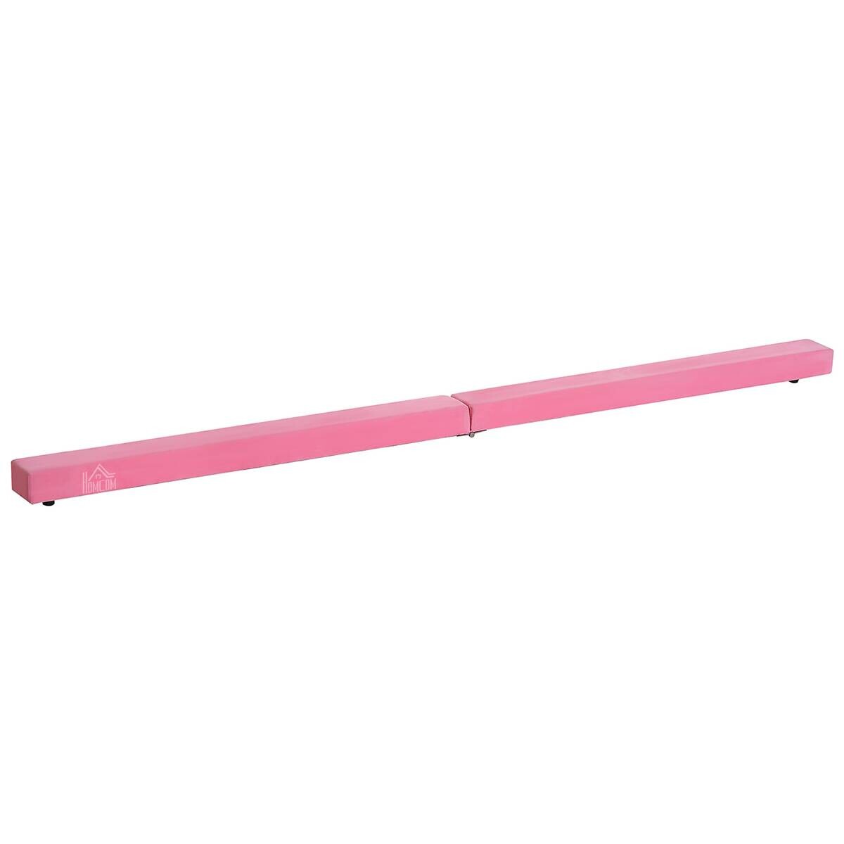 HOMCOM Fitness-Zubehör rosa Holz B/H/L: ca. 10x210x6,5 cm