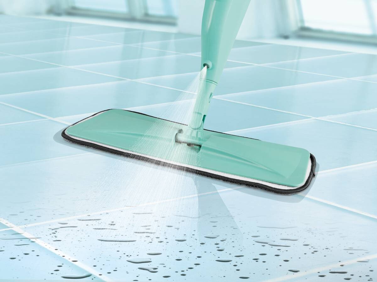 CLEANmaxx Wischmopp weiß B/H/L: ca. 12x126x40 cm