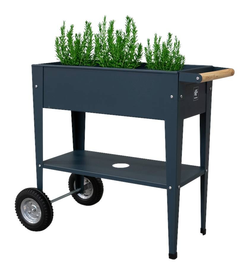 Herstera Garden Kräuterfabrik Urban schwarz Metall B/H/L: ca. 50x80x85 cm