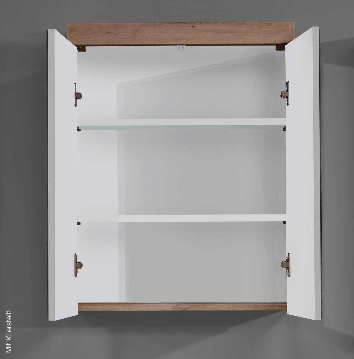 Spiegelschrank Amanda Asteiche Nachbildung B/H/T: ca. 60x77x17 cm
