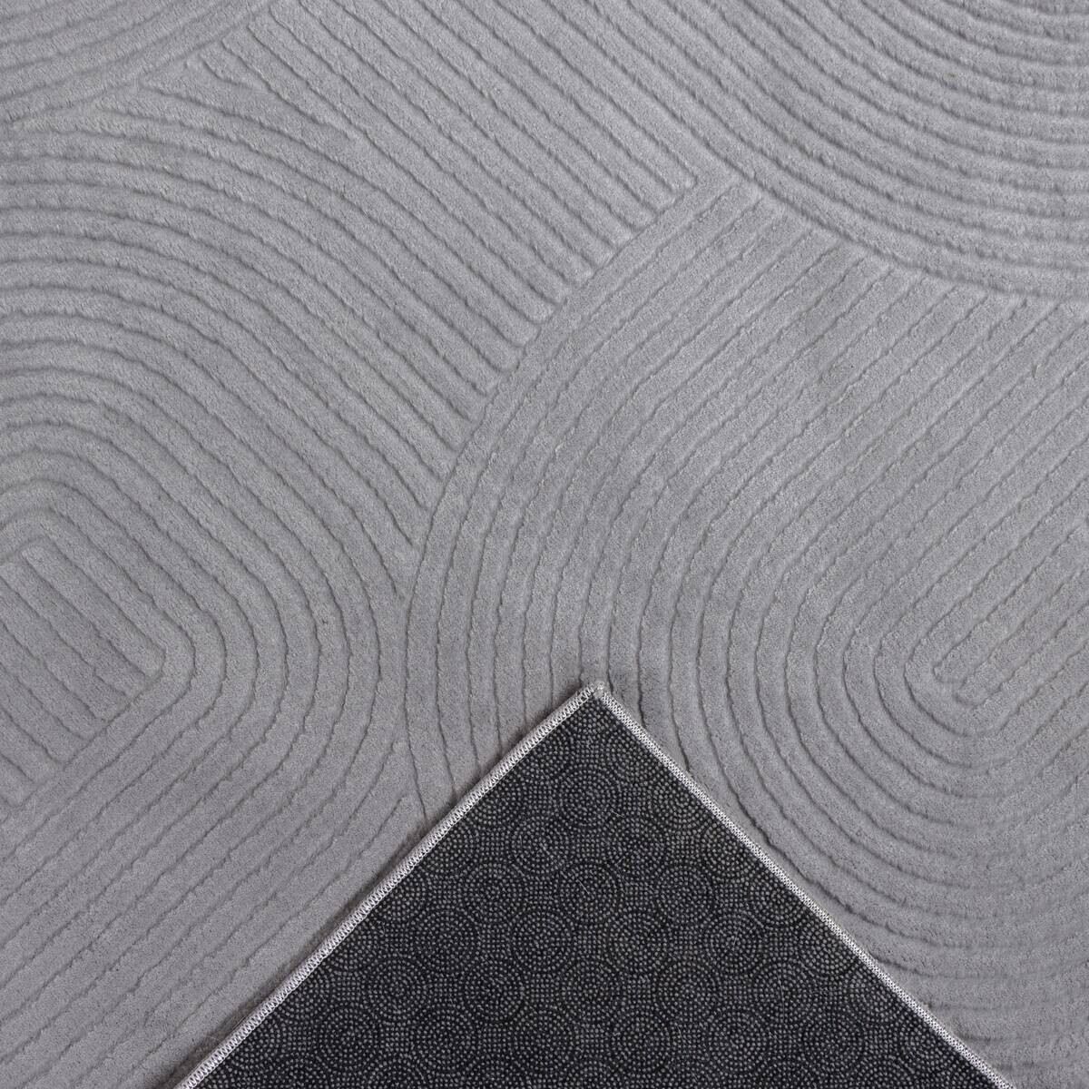 Dinarsu Teppich Stilo grau B/L: ca. 140x200 cm