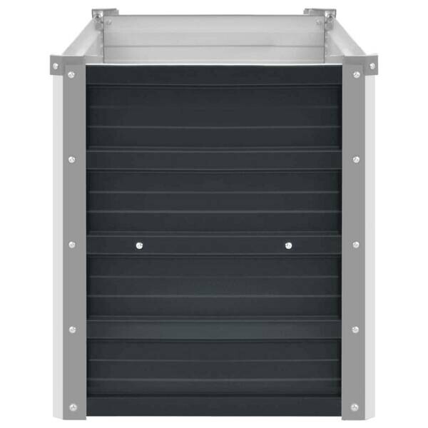 Hochbeet anthrazit Stahl B/H/L: ca. 40x45x160 cm