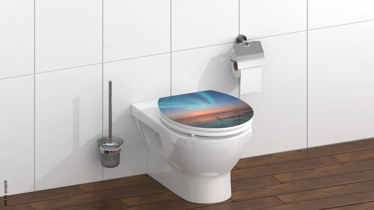 Schütte WC-Sitz Polarlichter MDF