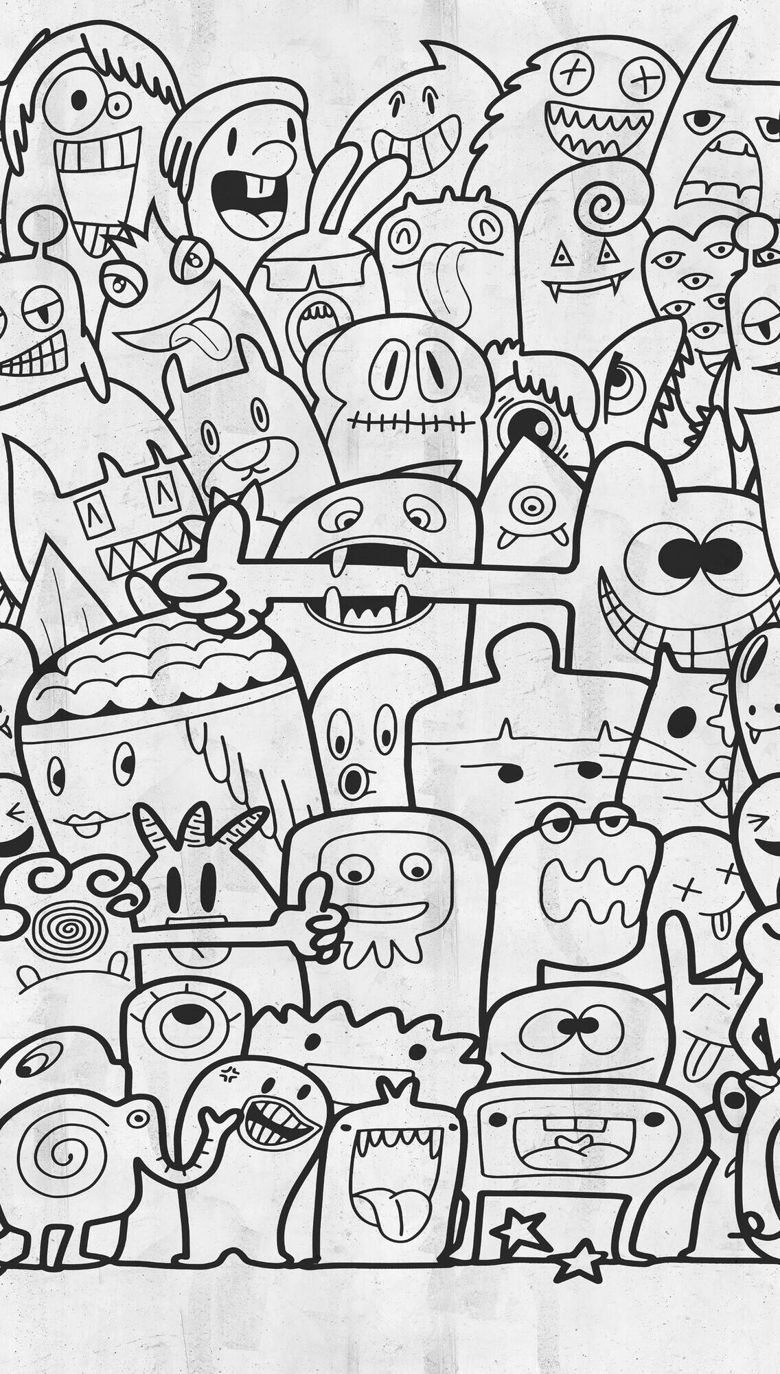 Livingwalls Fototapete Comic-Stil weiß schwarz B/L: ca. 280x159 cm
