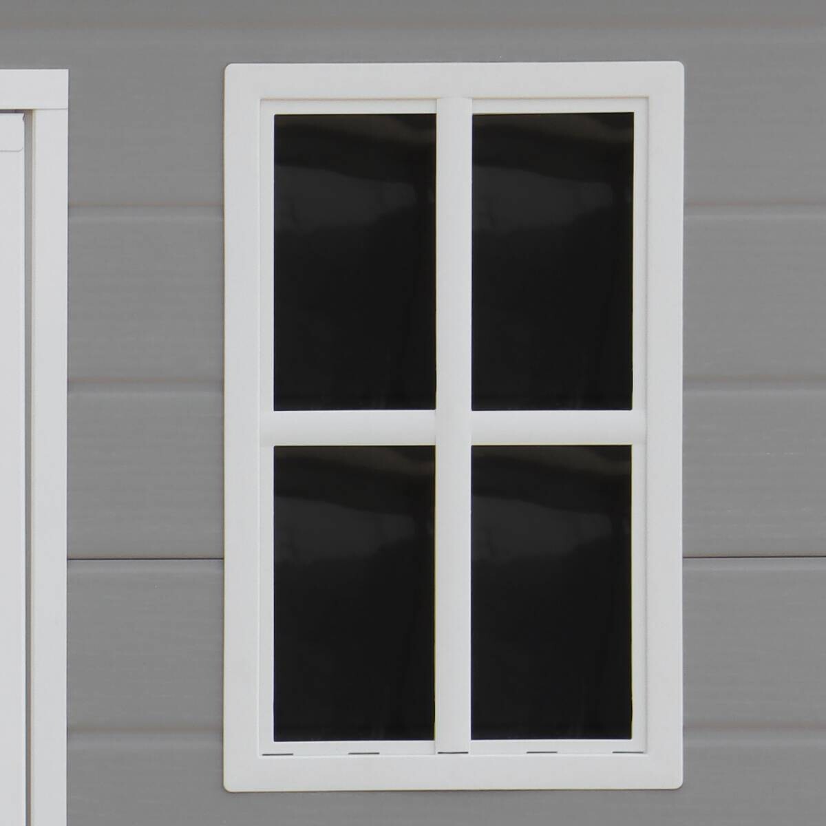 POCOline Gartenhaus Nizza grau B/H/T: ca. 152x193x92 cm