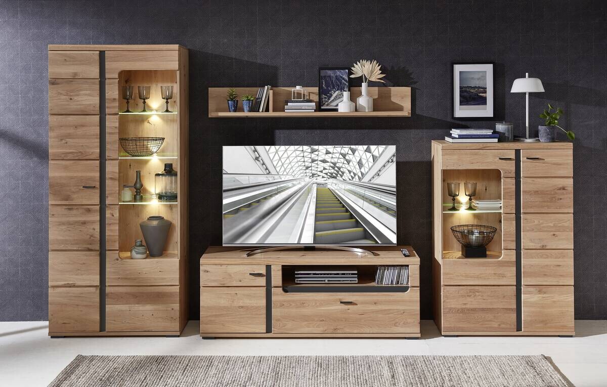 Vitrine Sonos II B/H/T: ca. 90x203x38 cm