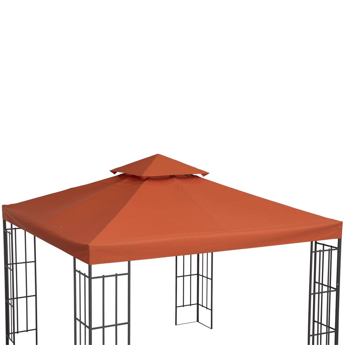 Outsunny Ersatzdach terra Polyester-Mischgewebe B/L: ca. 300x300 cm