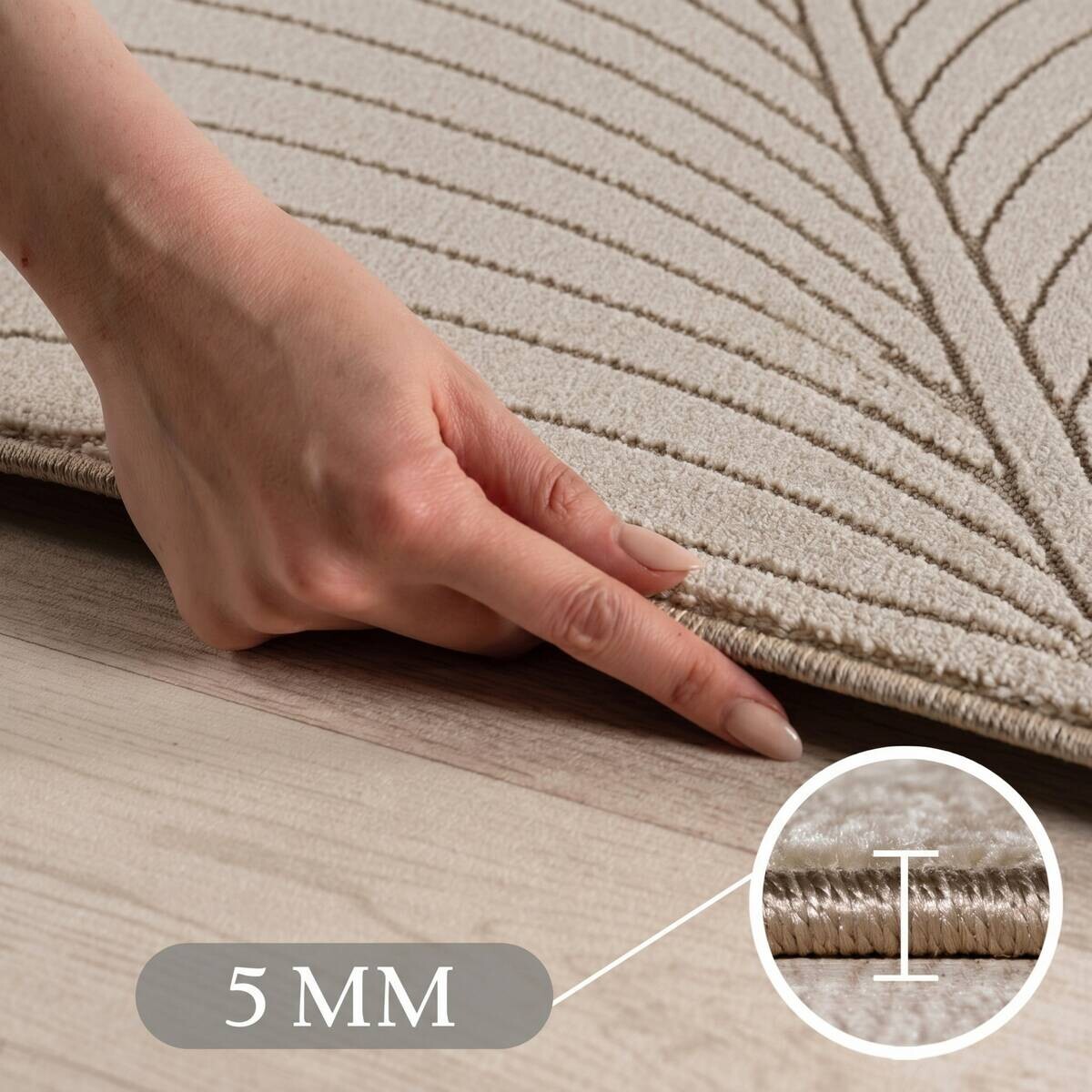 Ayyildiz Flachwebteppich NOVA beige B/L: ca. 280x370 cm