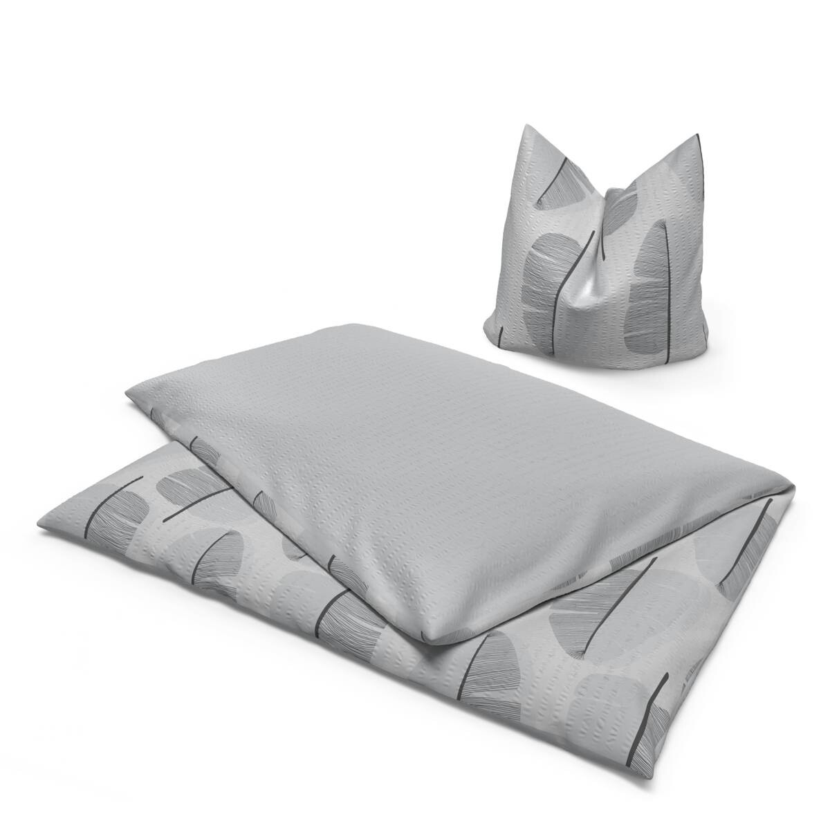 Baumwoll Bettwäsche Seersucker