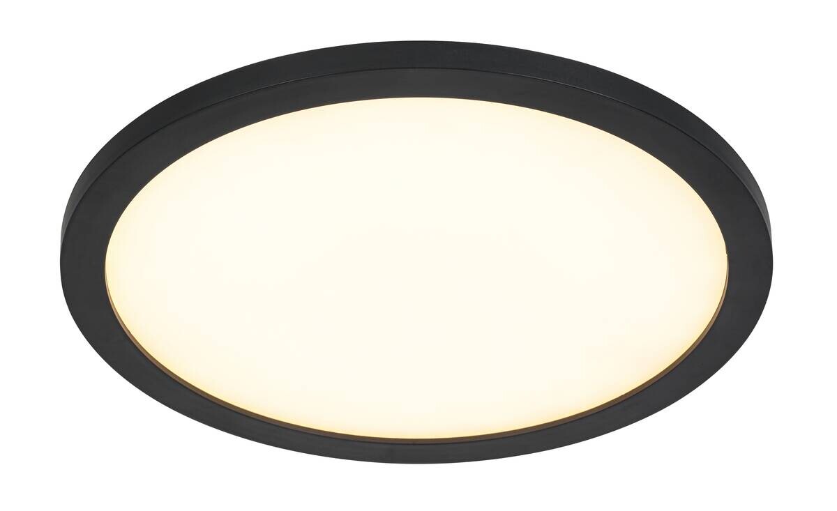 Nolo LED-Deckenleuchte Aria schwarz Kunststoff H/D: ca. 5x30 cm