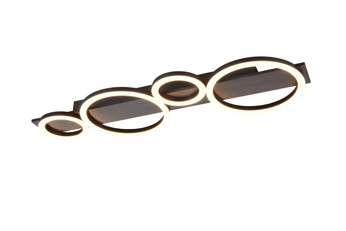 Reality LED Deckenleuchte LUMOS Alu Metall B/H/T: ca. 72x5,8x23 cm 1 Brennstellen