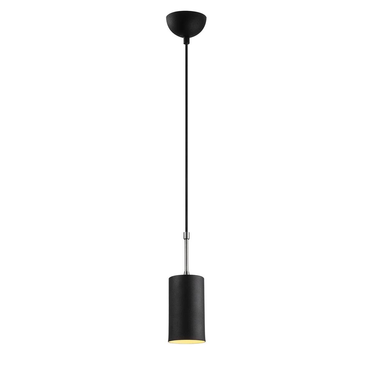 Opviq Pendelleuchte Kem schwarz nickel B/H/T/L/D: ca. 9x124x9x9x9 cm E27 1 Brennstellen