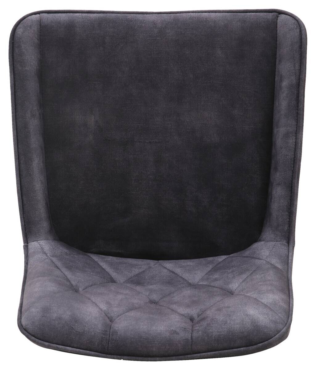 Stuhl Melanie anthrazit Microfaser B/H/T: ca. 48,5x84x57,5 cm