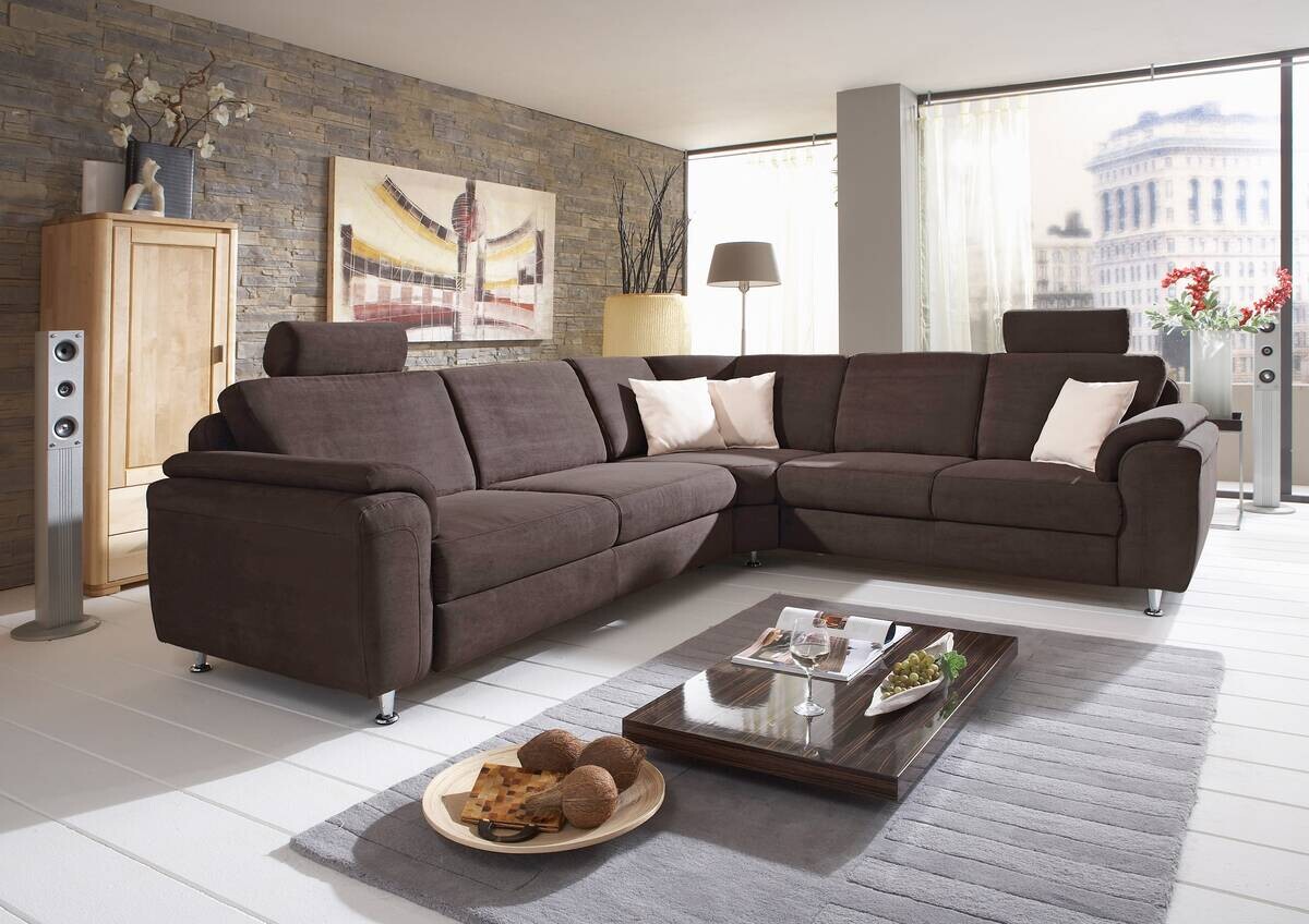 Wohnlandschaft ZE-EM05003 B/T: ca. 276x246 cm